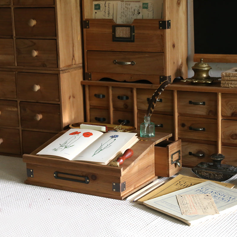 RetroStyle Elevated Office Desk