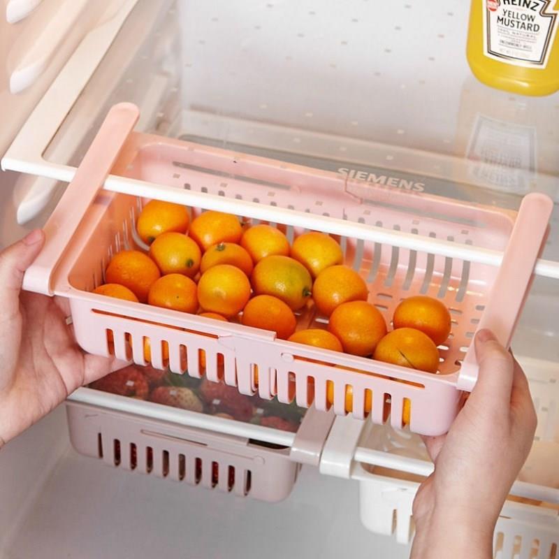 Retractable Refrigerator Storage Box