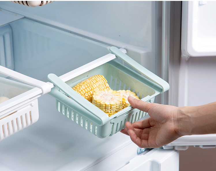 Retractable Refrigerator Storage Box