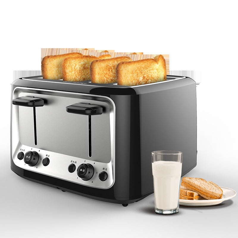 Multifunctional Four-Slot Toaster