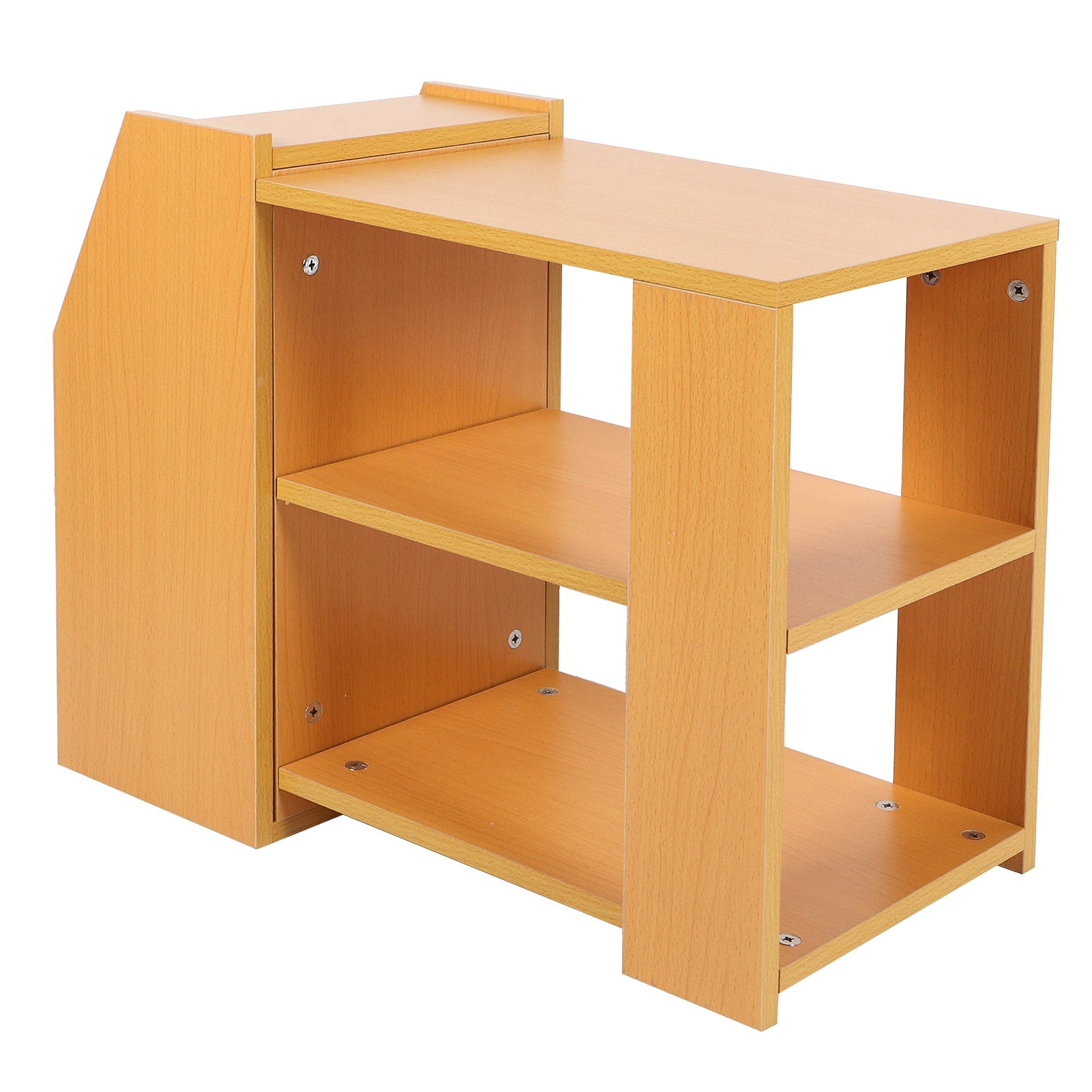 3-Tier Modern Bookshelf Side Table