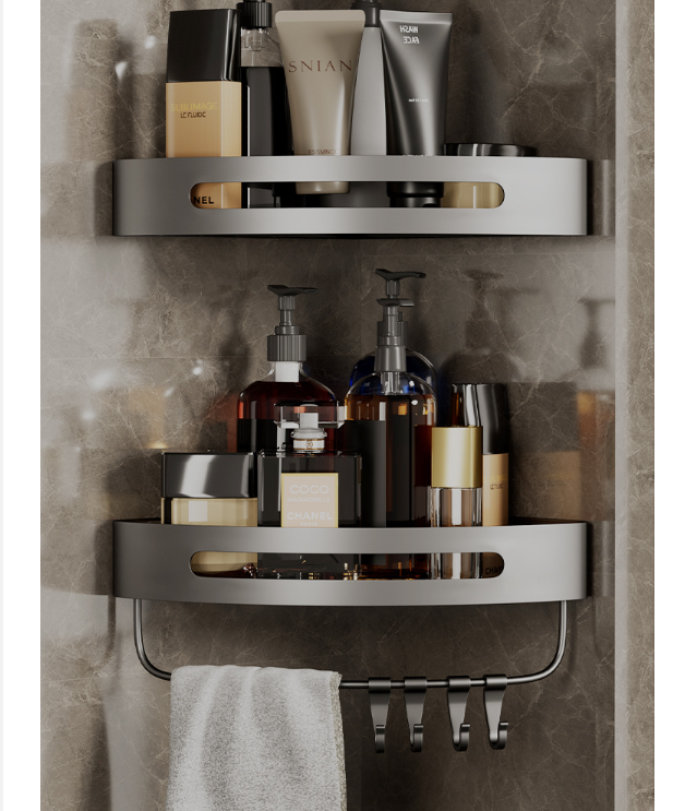 Bathroom Triangle Shelving