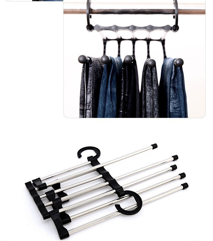 Multi-Functional 5-in-1 Wardrobe Hanger