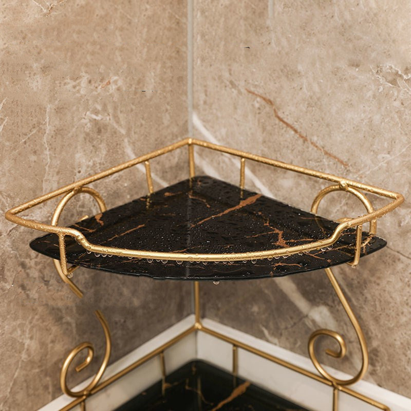 Light Luxury Triangle Bathroom Storage