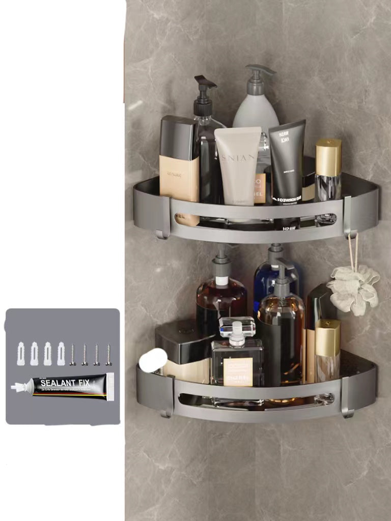 Bathroom Triangle Shelving