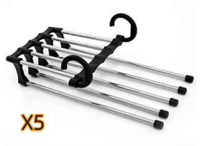 Multi-Functional 5-in-1 Wardrobe Hanger