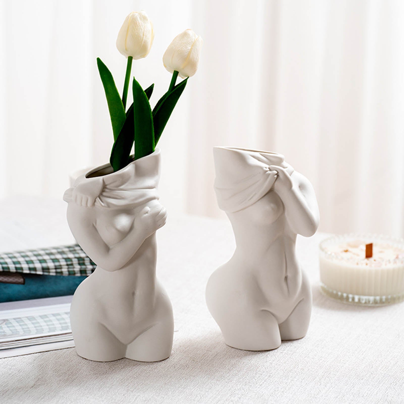 Elegance Embodied Porcelain Vases