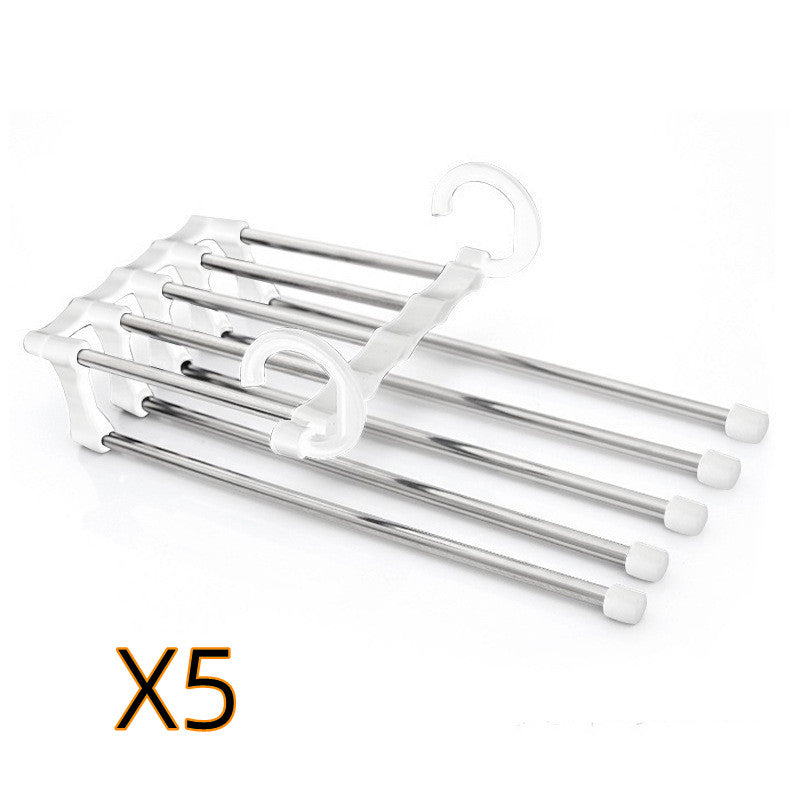 Multi-Functional 5-in-1 Wardrobe Hanger