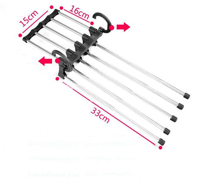 Multi-Functional 5-in-1 Wardrobe Hanger