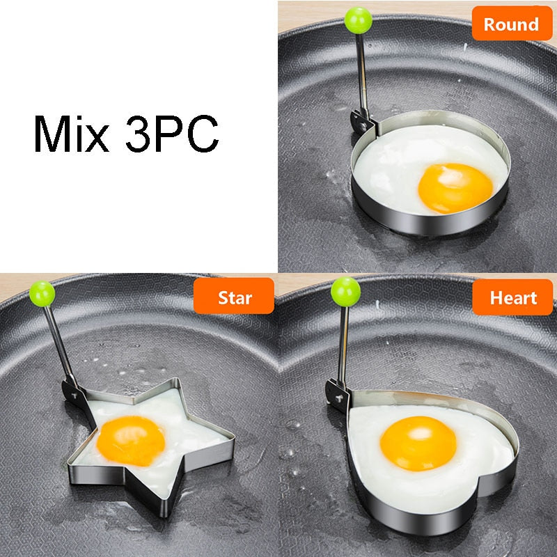 Stainless Steel Fried Egg Tortilla Molds