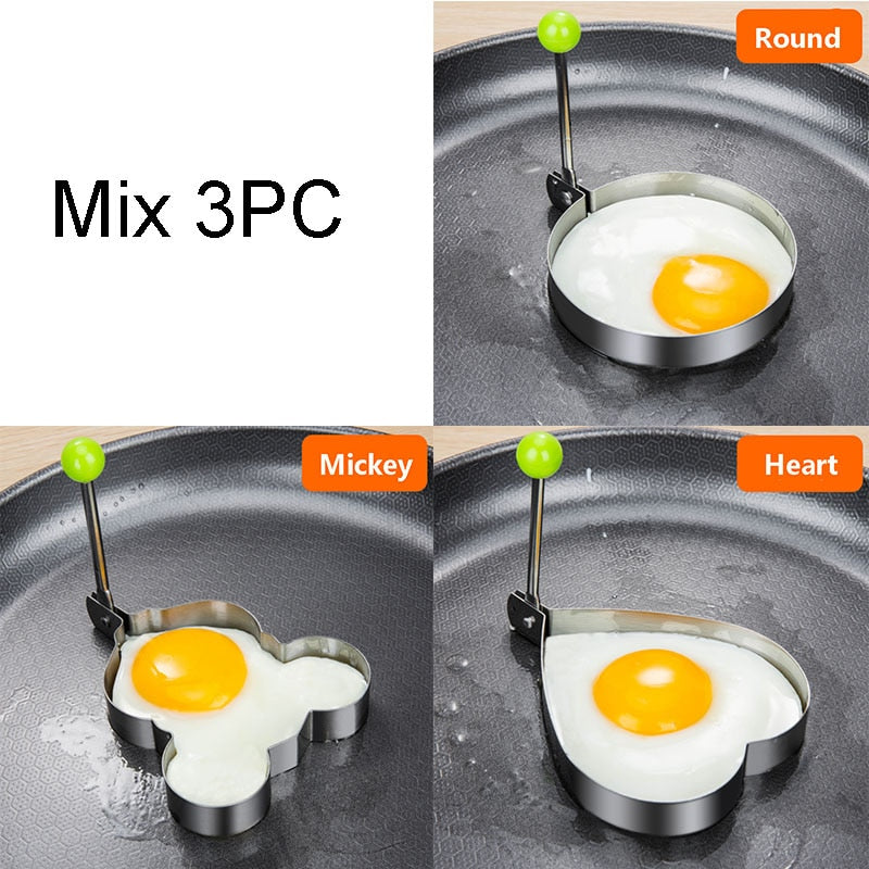 Stainless Steel Fried Egg Tortilla Molds