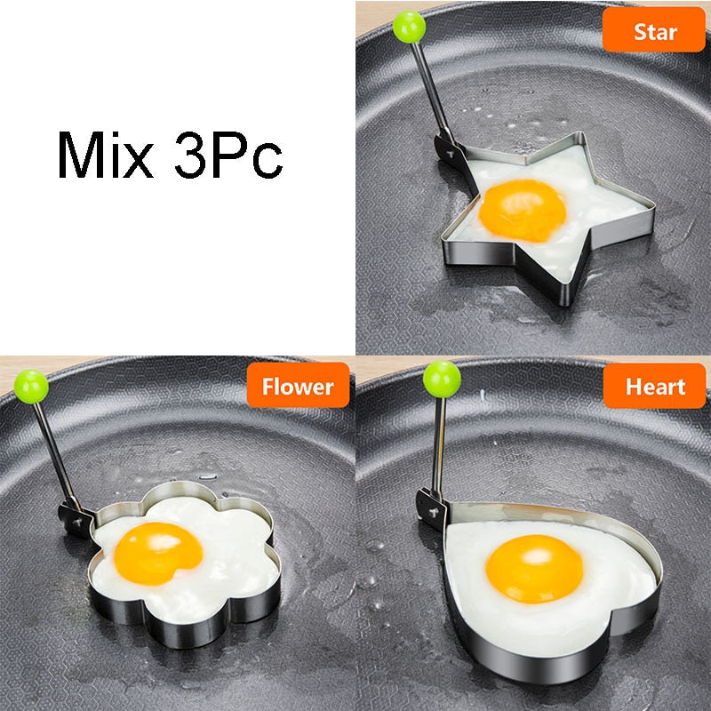 Stainless Steel Fried Egg Tortilla Molds