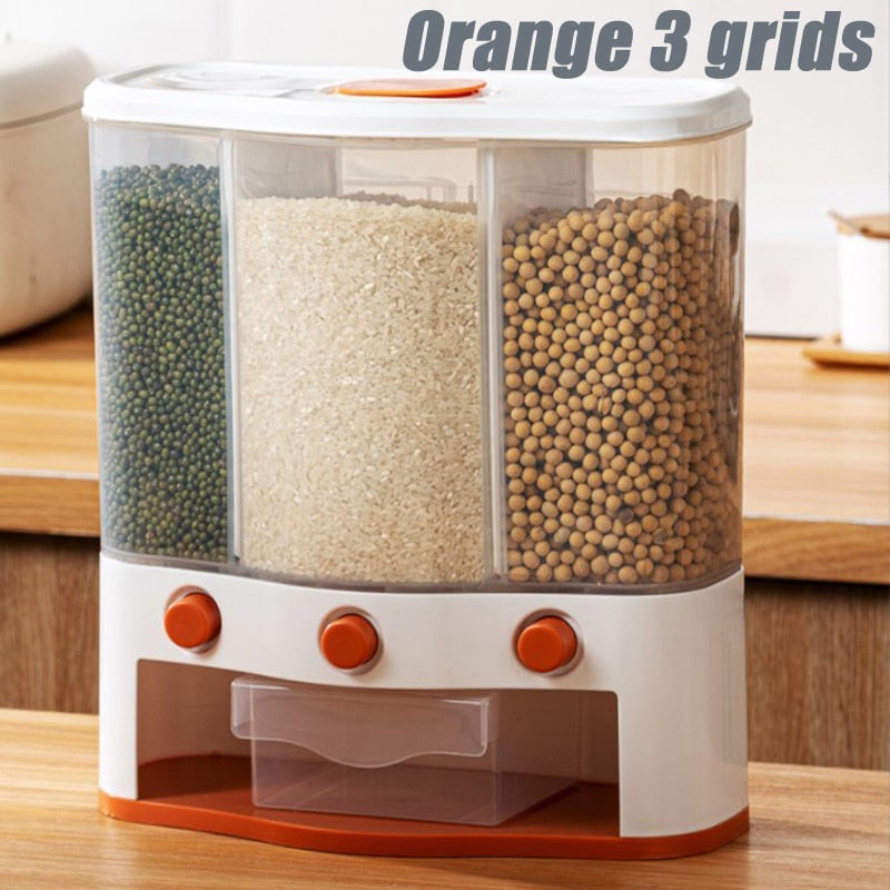 Wall-Mounted Rice Storage