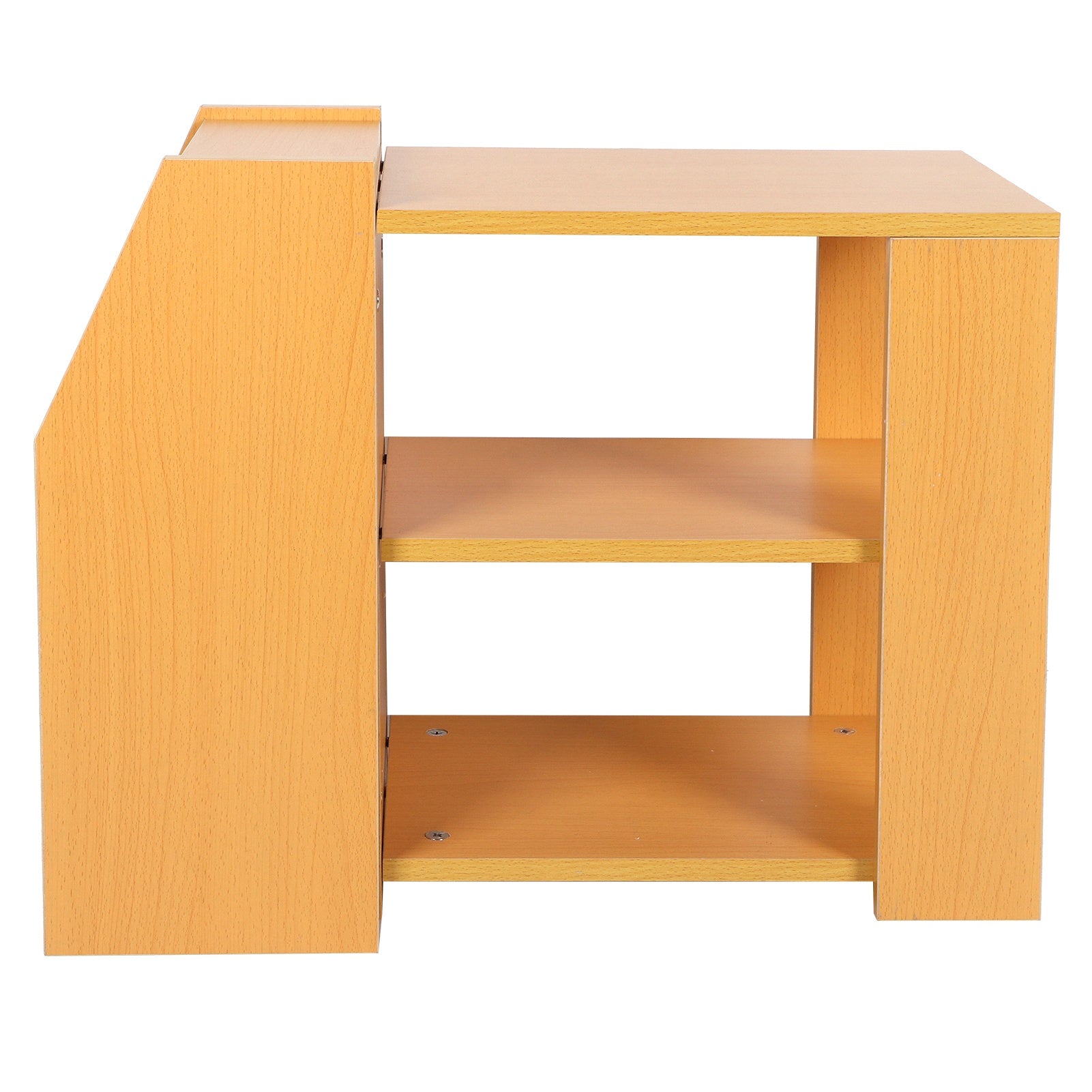 3-Tier Modern Bookshelf Side Table