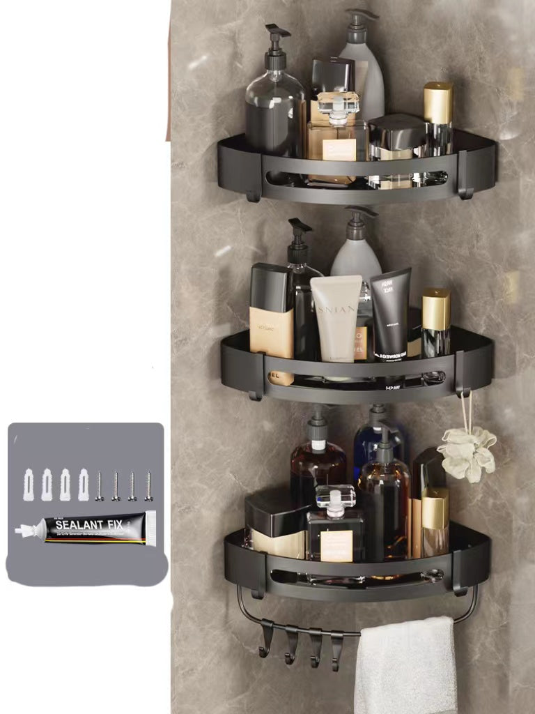 Bathroom Triangle Shelving