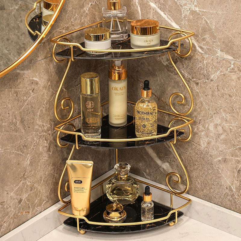 Light Luxury Triangle Bathroom Storage