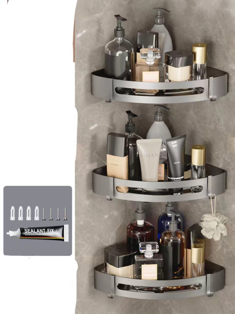 Bathroom Triangle Shelving