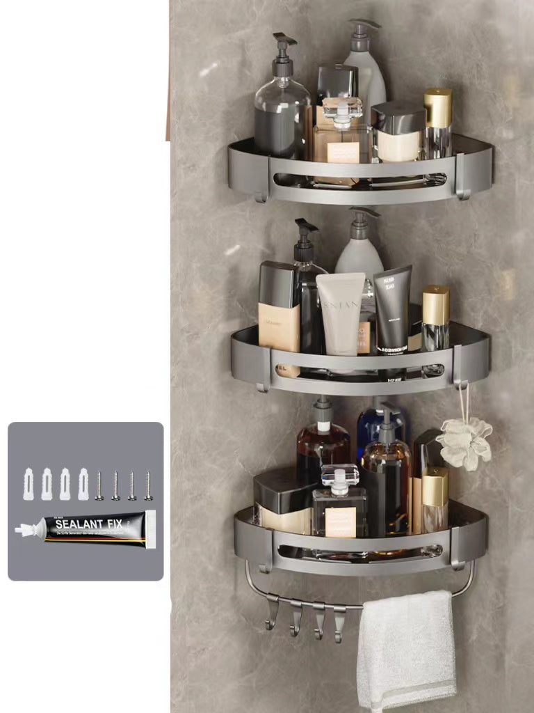 Bathroom Triangle Shelving