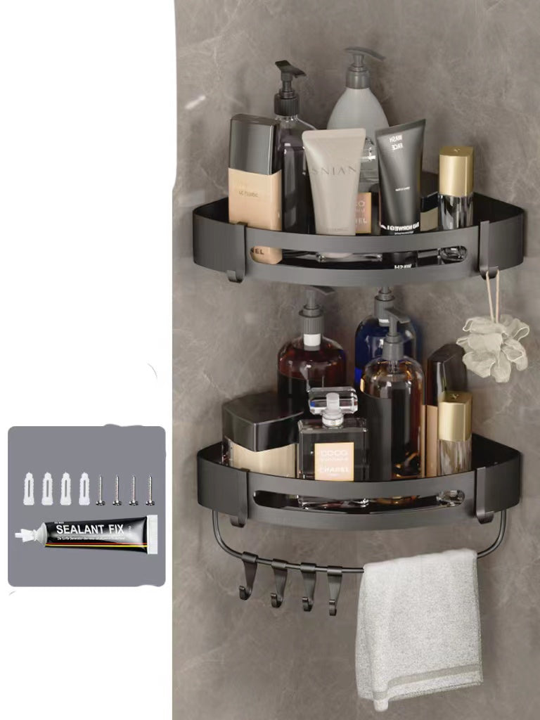 Bathroom Triangle Shelving