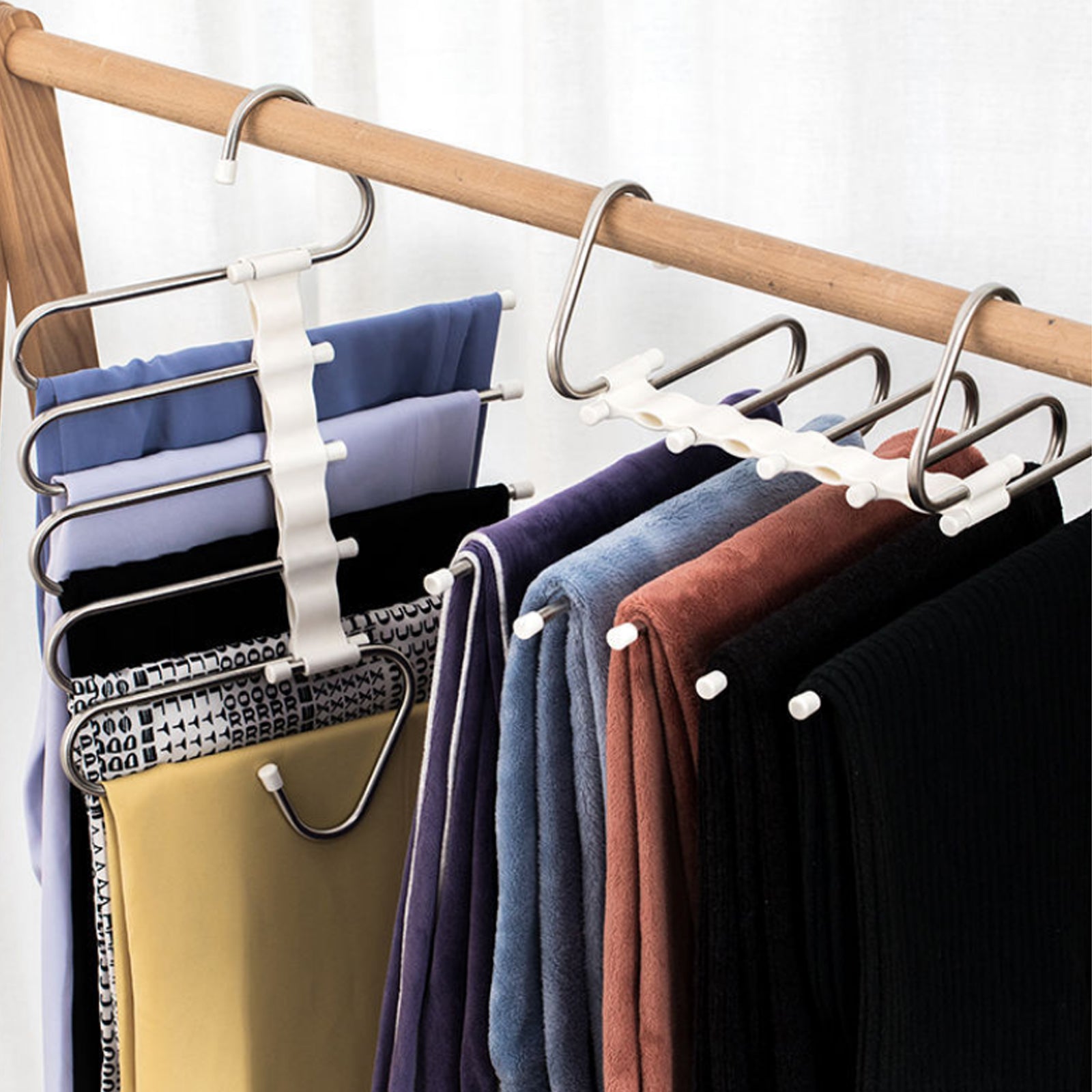 Multi-Functional 5-in-1 Wardrobe Hanger